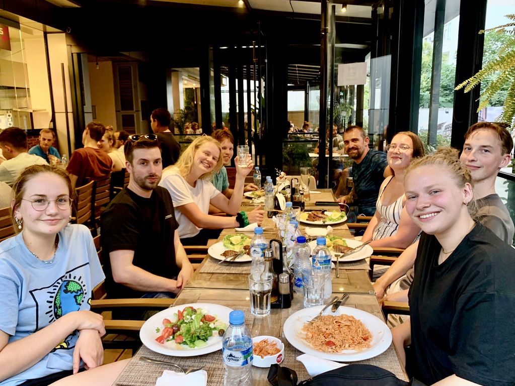 Tirana uit eten Balkan